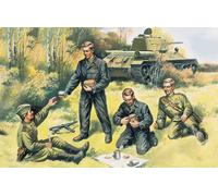 ICM 35351 - 1:35 Équipage De Char Russe 1943-1945 - Neuf