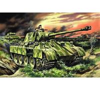 ICM 35361 - 1/35 WWII Allemand Pzkpfw V Panther Modèle D - Neuf
