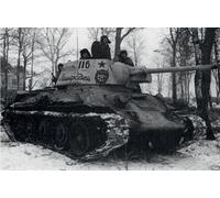 ICM 35368 - 1:3 5 T-34-76 Avec Soviet Réservoir Riders - Neuf