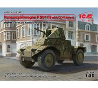 ICM 35377 1/35 Panzerspähwagen P 204 (F) With CDM Tourelle, WWII German Blindée