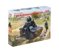 ICM P 204(f) avec équipage de véhicule blindé allemand – 1:35e – G
