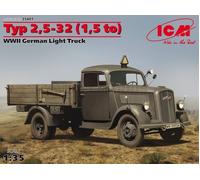 Typ 2,5-32 (1,5to) Wwii German Light Truck- 1:35e -