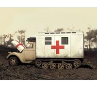 ICM V3000s/ss M Maultier – Camion allemand WWII avec abri – 1:35e