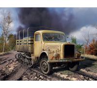 Khd S3000/ss M Maultier Wwii German Semi-tracked Truck- 1:35e - Icm G