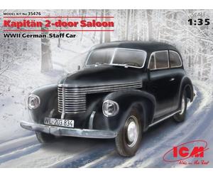 ICM 35476 1/35 Kapitan 2-door Saloon, Allemand WWII Staff Voiture