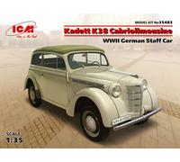 ICM 35483 - 1:3 5 Cadet K38 Cabriolimousine, WWII Allemand Personnel Car - Neuf