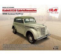 Kadett K38 Cabriolimousine,wwii German Staff Car- 1:35e -