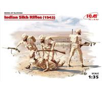 ICM 35564 1/35 Fusiliers Sikhs Indiens (1942) (4 Figurines)
