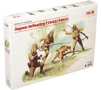 ICM 35568 - Modèle Kit Le Japon Infantry 1942-1945