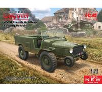 ICM 35570 Kit Vari 1/35 Laffly V15T Véhicule Militaire Attelage Artillerie WW2