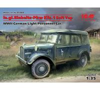 ICM 35582 - 1:3 5 WWII Le.gl.einheitz-pkw Kfz.1 Soft Top - Neuf
