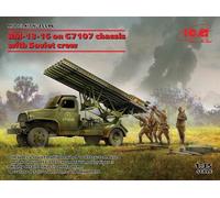 ICM 35596 MAQUETTE BM-13-16 ON G7107 CHASSIS WITH SOVIET CREW 1/35