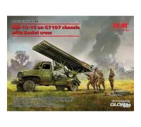 ICM 35596 MAQUETTE BM-13-16 ON G7107 CHASSIS WITH SOVIET CREW 1/35