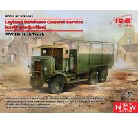 ICM 35602 1/35 Leyland Retriever General Service (Early Production), WWII