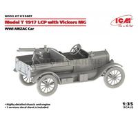 Maquette Voiture Model T 1917 Lcp With Vickers Mg Wwi Anzac Car Icm 35607 1/35è