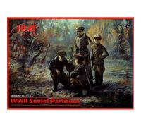 (ICM35631) - ICM 1:35 - WWII Soviet Partisans 4 Figs