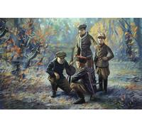 ICM 35631 MAQUETTE WWII SOVIET PARTISANS (4 FIGURES) 1/35