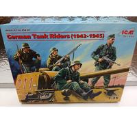 ICM Kit 035634 1/35 - Cavaliers de char allemands (1942-1945) - 4 figurines