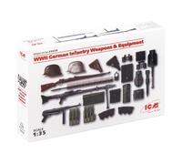 ICM 35638 - 1:3 5 WWII Allemand Infanterie W&e 100% Neuf Molds - Neuf