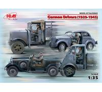 ICM 35642 - 1:3 5 Allemand Pilotes (1939-1945) (4 Figurines) - Neuf