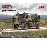 ICM 35656 - 1:3 5 Fwd Type B, WWI US Ammunition Truck - Neuf