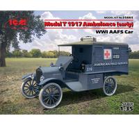 Model T 1917 Ambulance(early)wwi Aafscar - 1:35e -