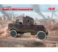 ICM 35669 Kit 1/35 Model T RNAS Camion Blindé (Nouveaux Moules 100%)