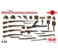 ICM 35672 – 1/35 WW I Infanterie russe Armes et accessoires