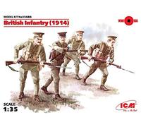 ICM 35684-1/35 WWI Infanterie Britannique, 4 Figurines