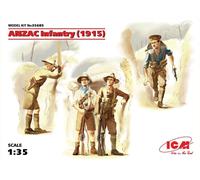 Icm - Anzac Infantry (1915)Maquette Figurine Anzac Infantry (1915) Icm 35685 1/35ème Maquette Char Promo Figurine Miniature