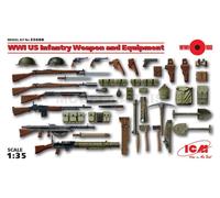 ICM Maquette 35688 Infanterie US WWI Armes et équipement 1/35