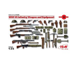 ICM 35688 MAQUETTE WWI US INFANTRY W&E 1/35