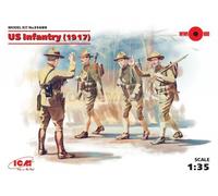 ICM 35689 1/35 Infanterie Américaine (1917) (4 Figurines)