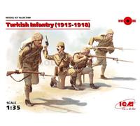 ICM Kit de figurines 35700 – Infanterie turque 1915-1918 – 1:35 – 4 figurines – Neuf