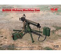 ICM 35712 1/35 Mitrailleuse Britannique Vickers (100% Nouvelles Moulages)