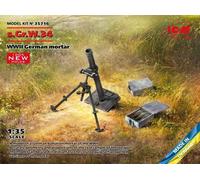 ICM 35716 1/35 S.GR.W.34 Mortier Allemand De La Seconde Guerre Mondiale