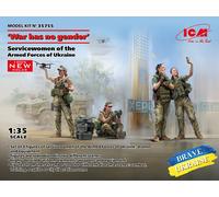 ICM 35755 - 1:3 5 Femelle Servicemen Of The Armed Forces Ukraine (100% New Molds