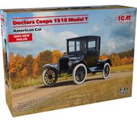 ICM 35830 1/35 Modèle en T Ford 1918 Dr. Coupe Plastique