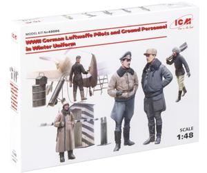 ICM 48086 - WWII German Air Pilots and Ground Personnel d'Armes dans