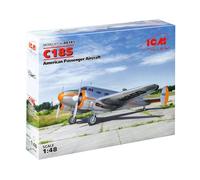 ICM Maquette plastique Beech C18S Avion de passagers américain Échelle 1:48