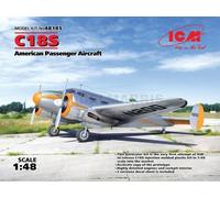 ICM Maquette plastique Beech C18S Avion de passagers américain Échelle 1:48