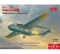ICM 48225 1/48 Gotha Go 242B, Allemand WWII Landing Planeur (100% New Moules)