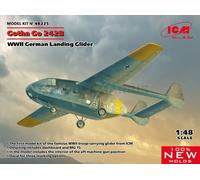 ICM 48225 1/48 Gotha Go 242B, Allemand WWII Landing Planeur (100% New Moules)