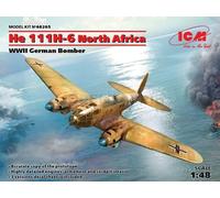 ICM Maquette avion He 111H-20 – Échelle 1:48 – Bombardier allemand (Seconde Guerre mondiale) – Neuf