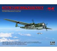 ICM 48275 1:48 Do 217K-2 Avec Fritz-X Avion WWII Allemand - Neuf
