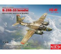 ICM 48281 1/48 B-26B-50 Invader, Korean War American Bomber (100% New Moules)