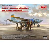 ICM 48288 1/48 A-26C-15 Invader With Pilots And au Sol Personnel
