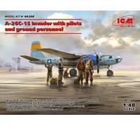 ICM 48288 1/48 A-26C-15 Invader With Pilots And au Sol Personnel