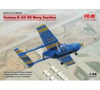 Maquette ICM Cessna O-2a Us Navy Service - 1:48e -