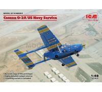 Maquette ICM Cessna O-2a Us Navy Service - 1:48e -